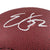 Edgerrin James Signed 2022 NFL Draft Football Colts COA JSA Autographed