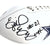 Ezekiel Elliott Signed Dallas Cowboys White Logo Stat Football COA Autograph