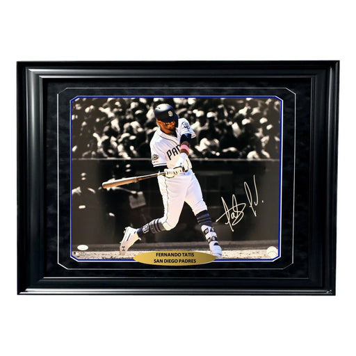 Fernando Tatis Autographed San Diego Padres 16x20 Photo Framed JSA Signed