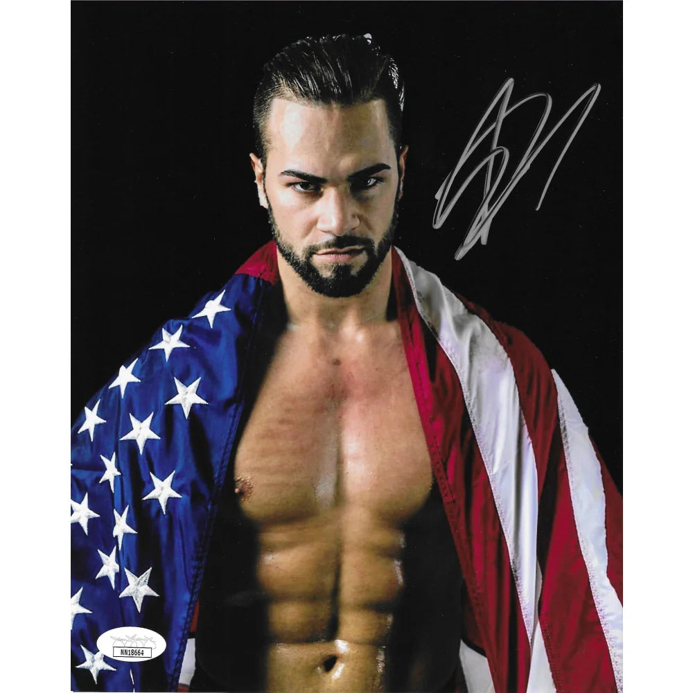 Flip Gordon Autograped 8x10 Photo JSA COA Chico Signed AEW El Luchdor