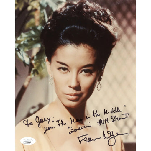 France Nuyen Autographed 8x10 Photo JSA COA South Pacific Actress Signed