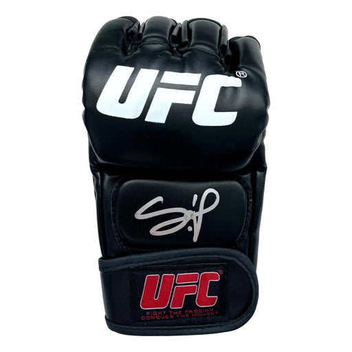 Francis Ngannou Autographed UFC Glove Signed Beckett BAS COA Predator MMA