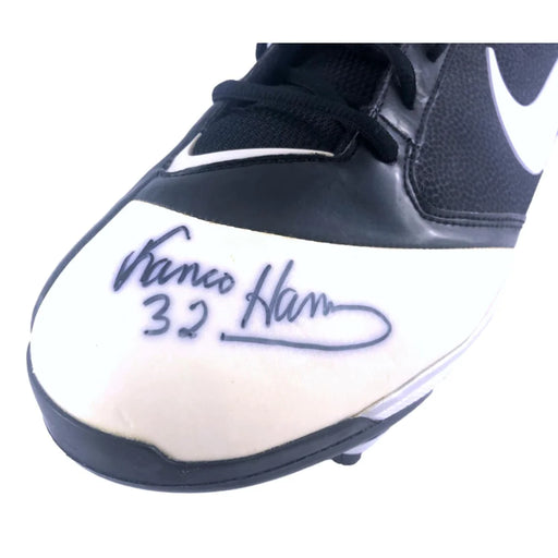 Franco Harris Autographed Football Cleat Pittsburgh Steelers Signed JSA COA