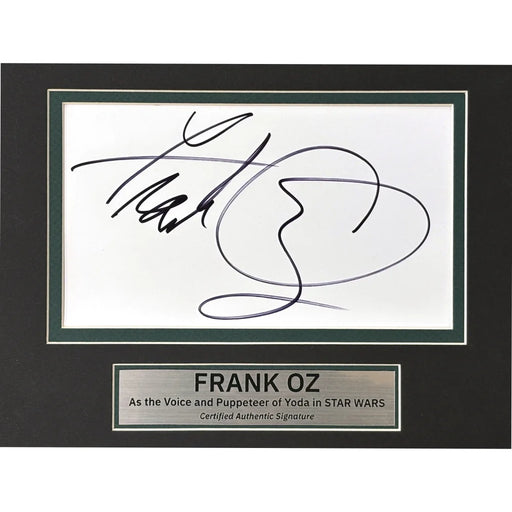 Frank Oz Autographed Cut Framed 8x10 Yoda Photo Collage JSA COA Signed