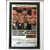 Frank Sinatra ’Oceans 11’’ Martin Davis Lawford Framed Collage W/ Facs Autographs COA