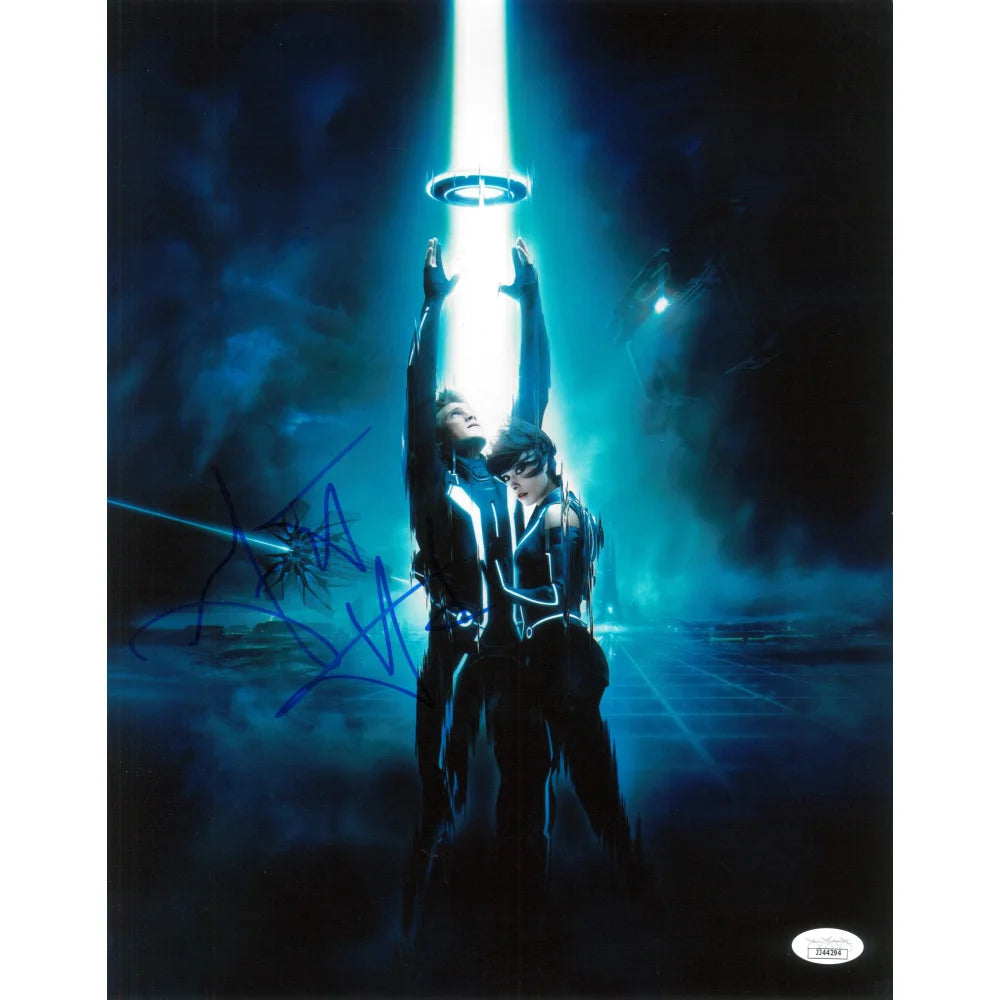 Garrett Hedlund Signed 11x14 Photo JSA COA Autograph Tron: Legacy #1