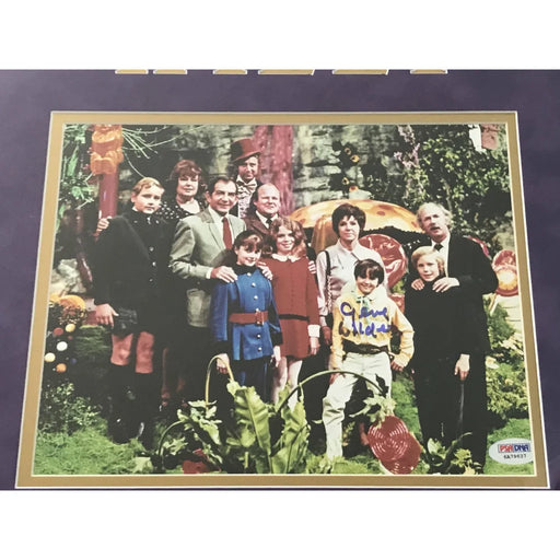 Gene Wilder / Willy Wonka Kids Signed Golden Ticket 8X10 Framed Collage PSA COA