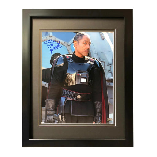 Giancarlo Esposito Signed Star Wars Mandalorian 11x14 Photo Framed Topps COA Moff Gideon