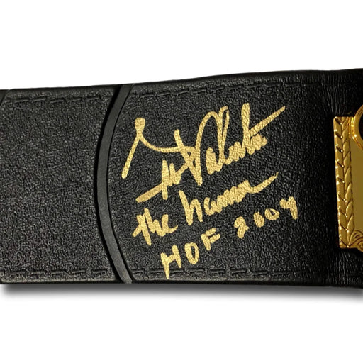 Greg Valentine / Brutus ’The Barber’ Beefcake Dual Signed WWE Rep Belt PSA/DNA COA WWF