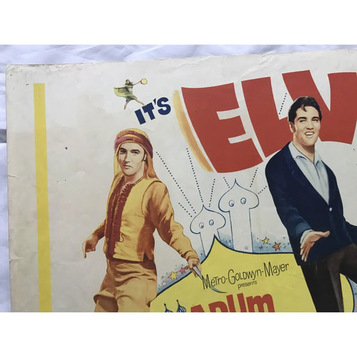 ’Harum Scarum’ 1965 Original Movie Poster First Issue 22X28 Elvis Presley Mobley