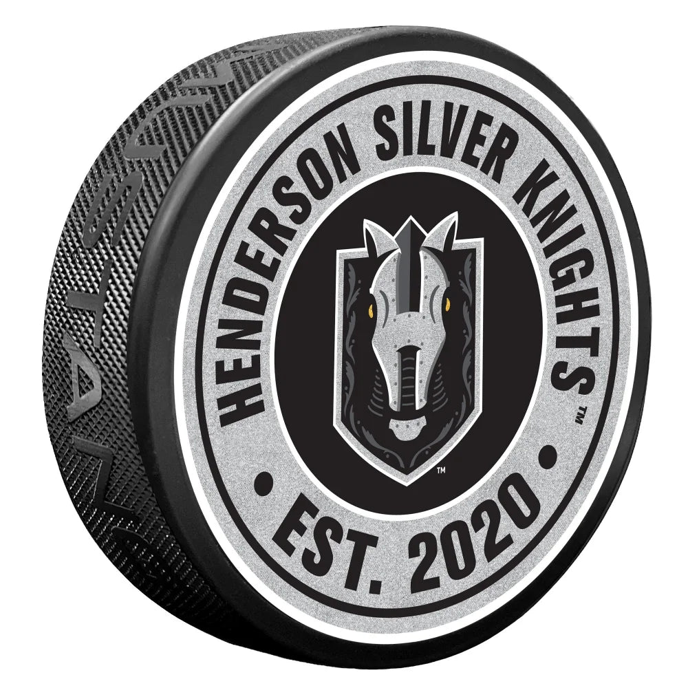 Henderson Silver Knights Puck - Established