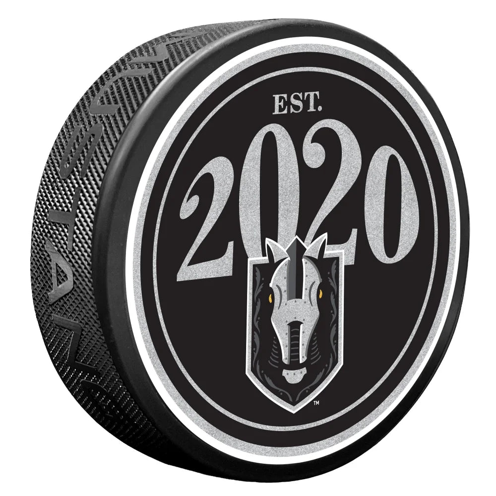 Henderson Silver Knights Puck - Founding Years
