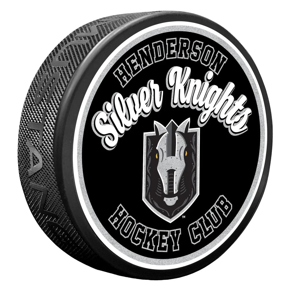Henderson Silver Knights Puck Script