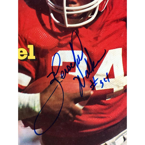 Herschel Walker Signed Inside Sports Magazine Georgia Bulldogs JSA COA Photo