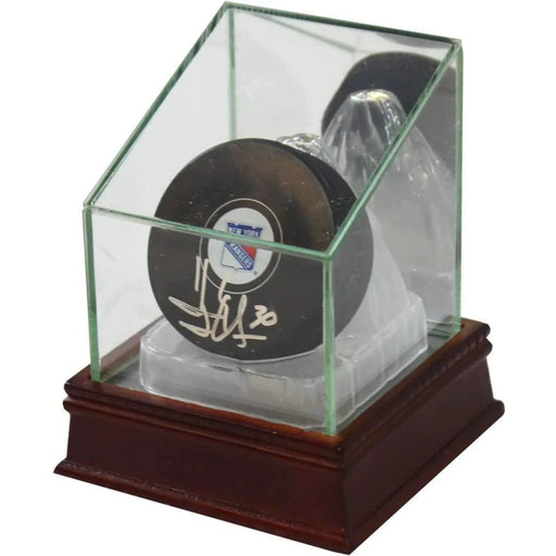 Hockey Puck Glass Display Case