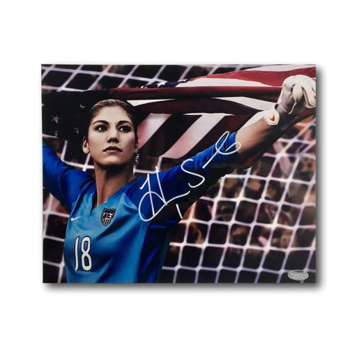 Hope Solo Signed 8X10 Photo Usa National Team Goalie COA Schwartz Autograph