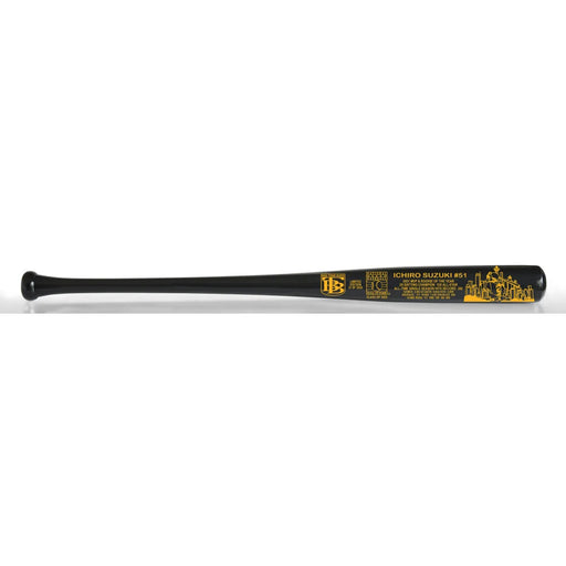 Ichiro Suzuki 2025 Cooperstown Hall of Fame Seattle Mariners Black Maple Baseball Bat #D/2024