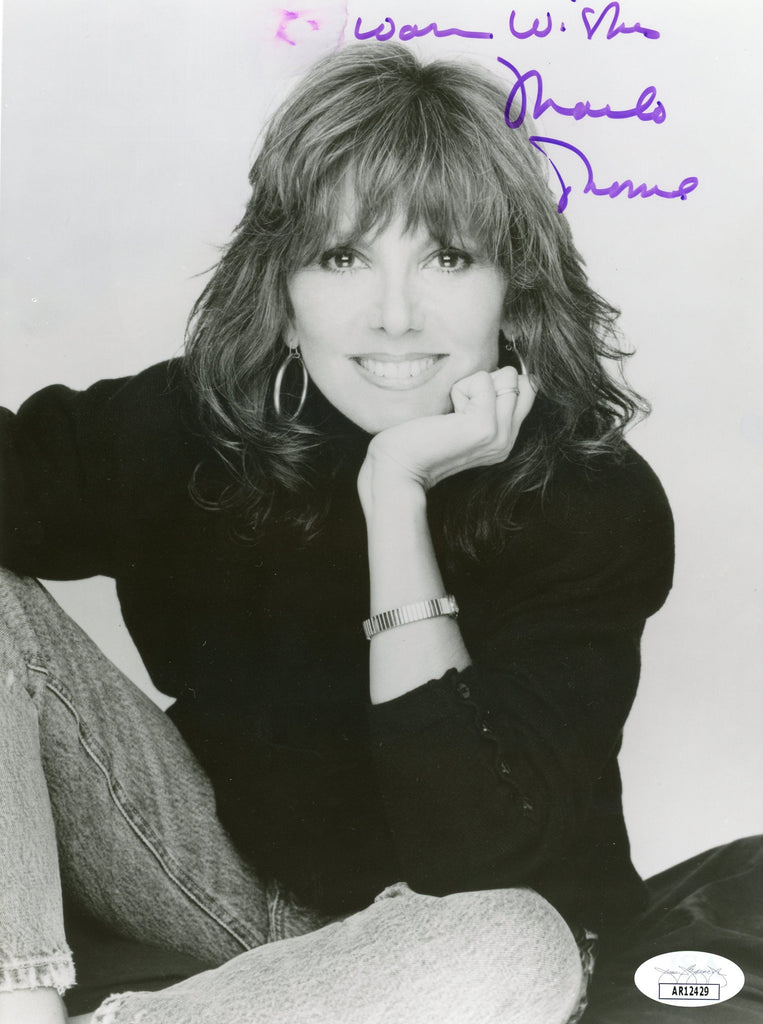 Marlo Thomas Autographed 8x10 Photo JSA COA St. Jude Danny Signed