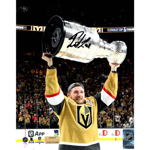 Ivan Barbashev Autographed Stanley Cup Vegas Golden Knights 8x10 Photo COA IGM Close Up Signed