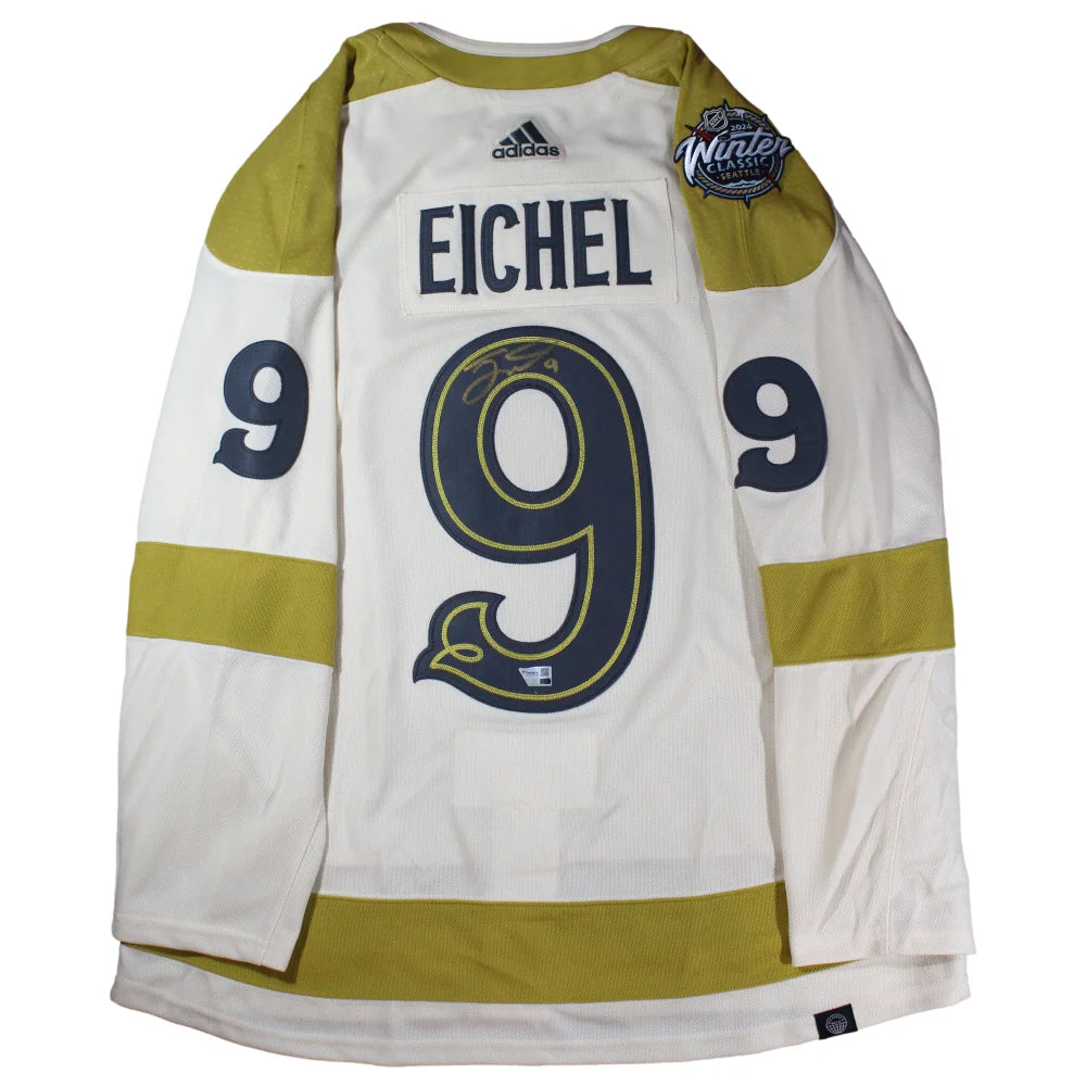 Jack Eichel Signed Vegas Golden Knights Winter Classic Jersey Fanatics COA VGK
