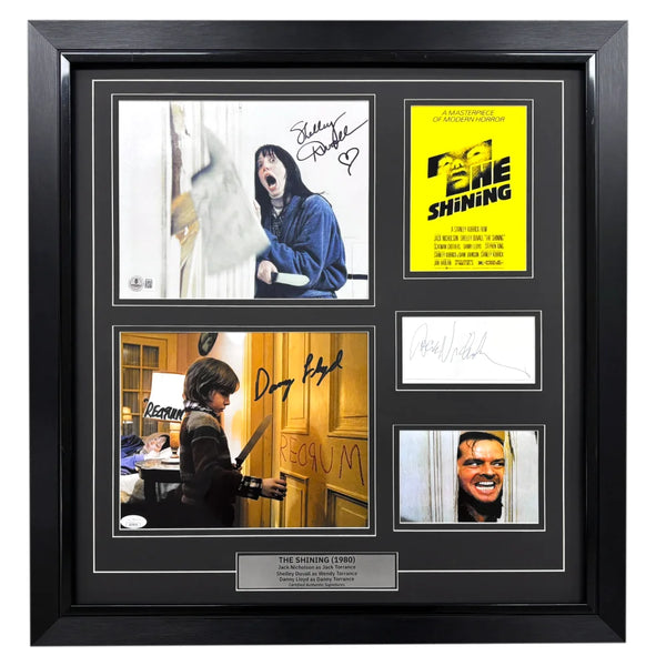 美品 ゴヴィンダー・ナズラン「The Shining～」版画 サイン・保証書有 jack-nicholson-shining-cast-