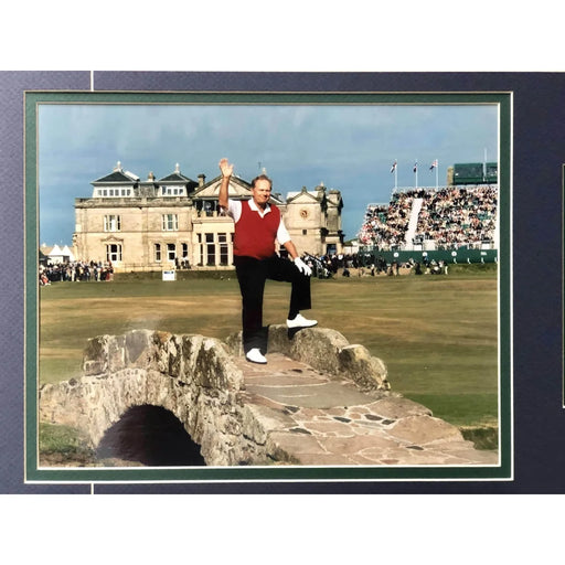 Jack Nicklaus Framed Authentic 2005 St. Andrews Old Course Scorecard British Open Goodbye COA