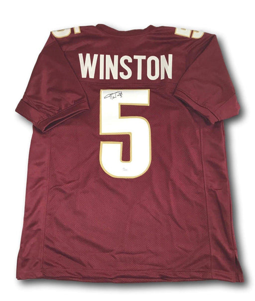 Jameis Wintson Signed FSU Football Jersey COA JSA Autograph Flordia Bucs Heisman