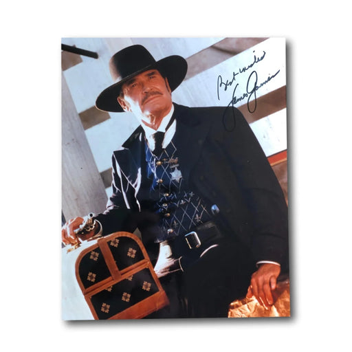 James Garner Signed 8X10 Photo JSA COA Autograph Maverick Bret TV Show