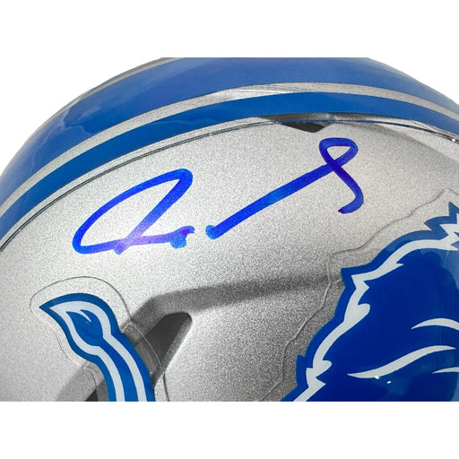 Jameson Williams Autographed Detroit Lions Speed Mini Helmet Signed BAS COA