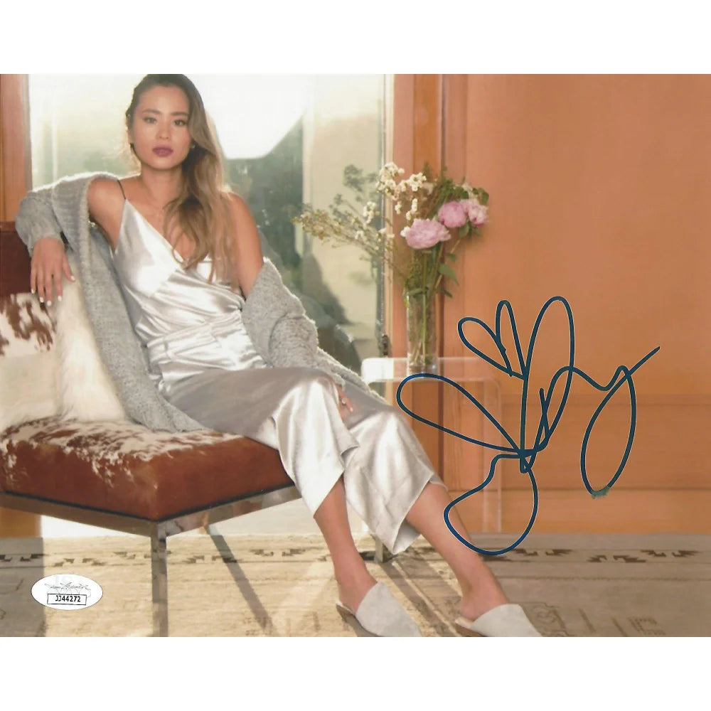 Jamie Chung Signed 8x10 Photo JSA COA Autograph Grown ups Love Craft Country