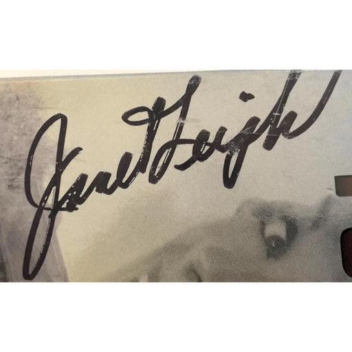 Janet Leigh Hand Signed VHS Cover ’Psycho’ Movie JSA COA Autographed Hitchcock