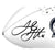 Jared Goff / Cooper Kupp Dual Signed LA Rams White Football COA Autograph