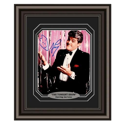 Jay Leno Signed 8x10 Photo Framed JSA COA the Tonight Show Autograph