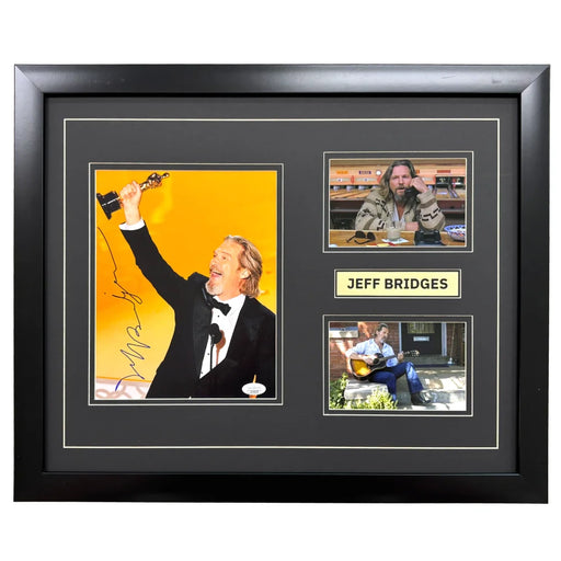 Jeff Bridges Signed 8x10 Photo Framed JSA COA Autograph The Big Lebowski
