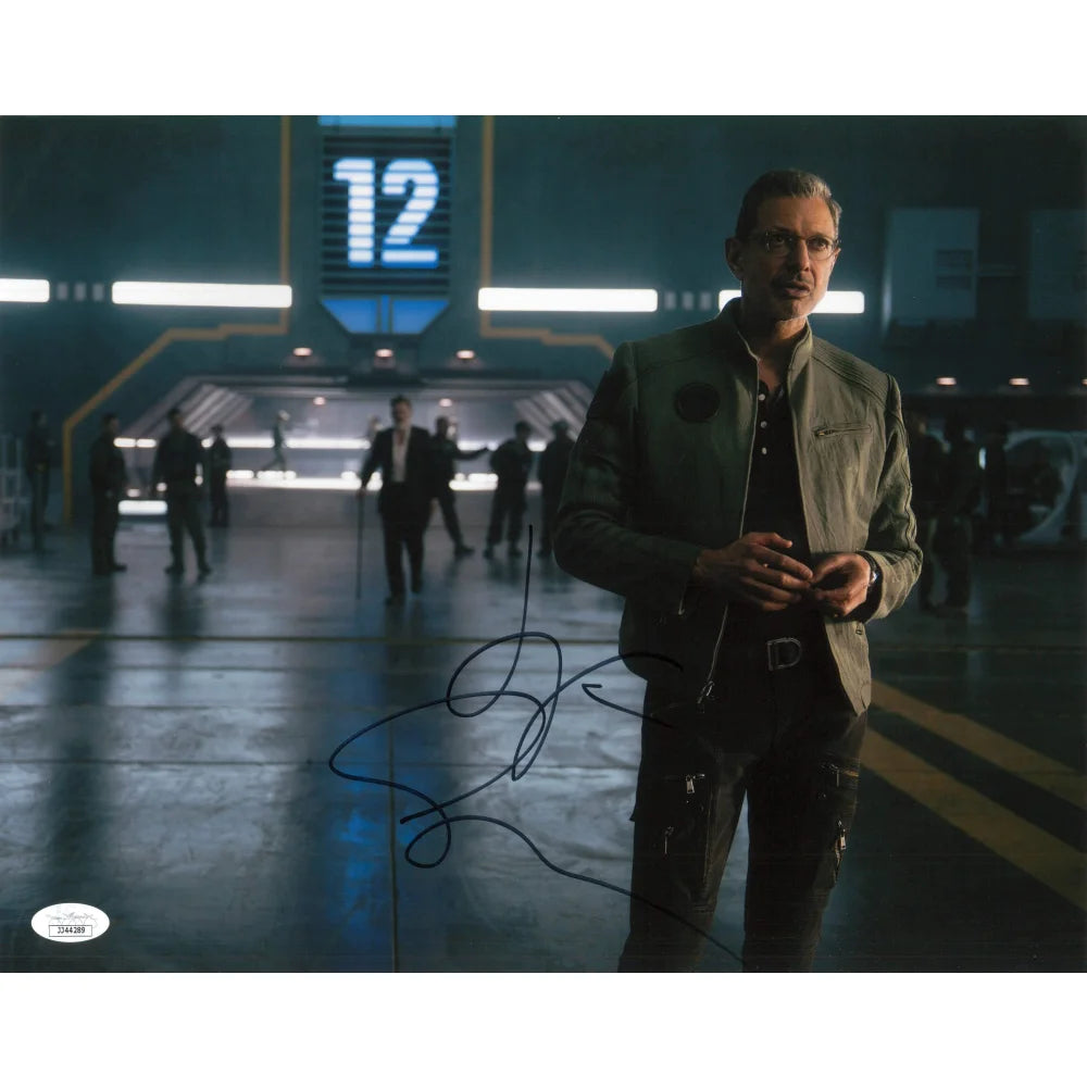 Jeff Goldblum Signed 11x14 Photo JSA COA Autograph Independence Day: Resurgence