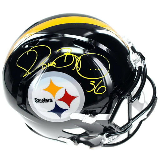 Jerome Bettis Autographed Pittsburgh Steelers Full Size Speed Helmet Bas Coa