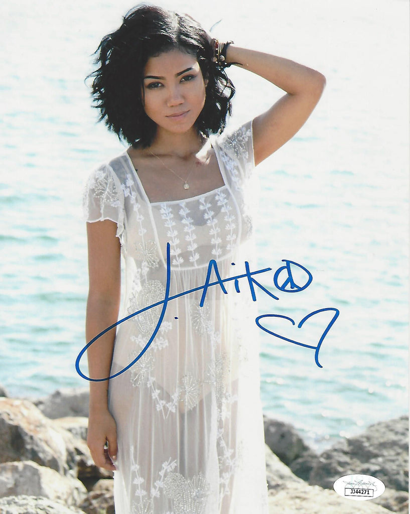 Jhené Aiko Signed 8x10 Photo JSA COA Autograph American Singer Souled Out JA