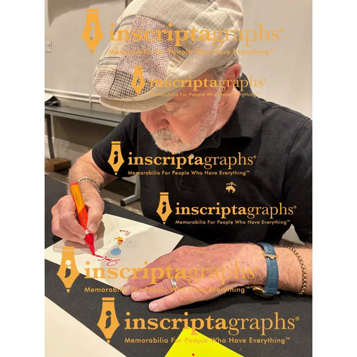 Jim Cummings Signed Tigger Etching Art JSA Sowa Reiser #/500 Framed Disney Pooh