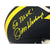 Jim Harbaugh Signed Michigan Authentic Helmet Matte Inscribed ’Go Blue’ COA Fanatics