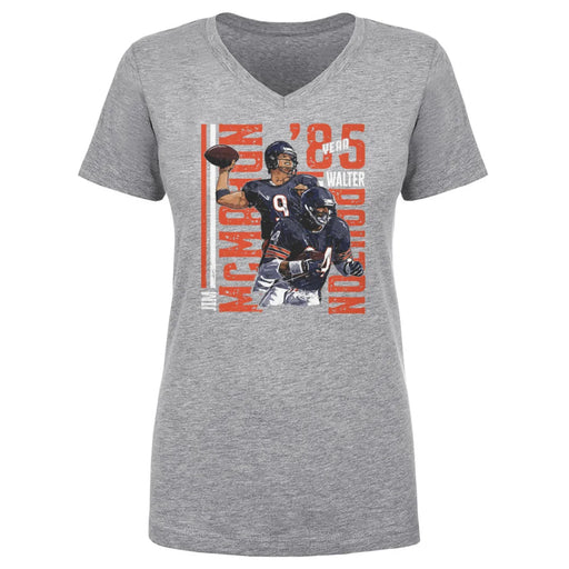 Jim McMahon & Walter Payton Chicago Duo WHT