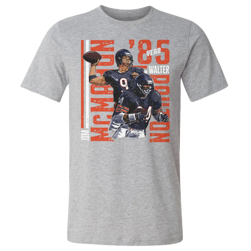 Jim McMahon & Walter Payton Chicago Duo WHT
