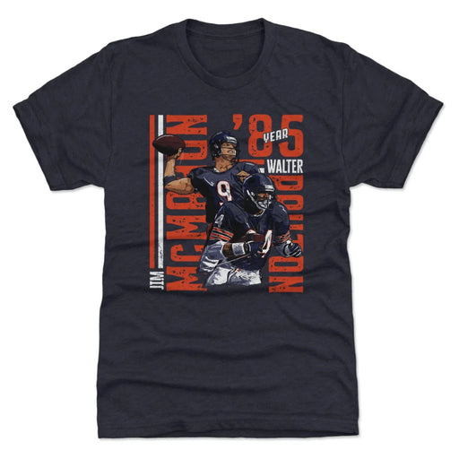 Jim McMahon & Walter Payton Chicago Duo WHT