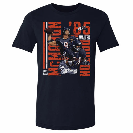 Jim McMahon & Walter Payton Chicago Duo WHT