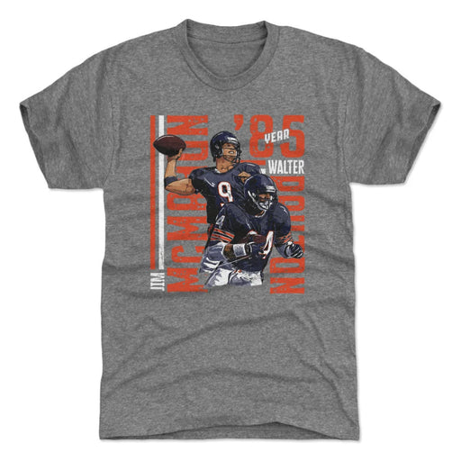 Jim McMahon & Walter Payton Chicago Duo WHT