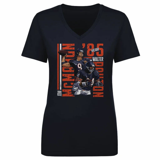 Jim McMahon & Walter Payton Chicago Duo WHT