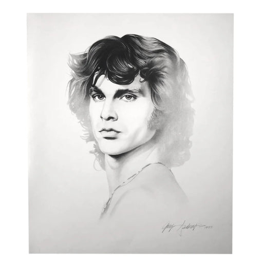 Jim Morrison 20x24 Lithograph by Artist Gary Saderup Signed Poster Photo Doors