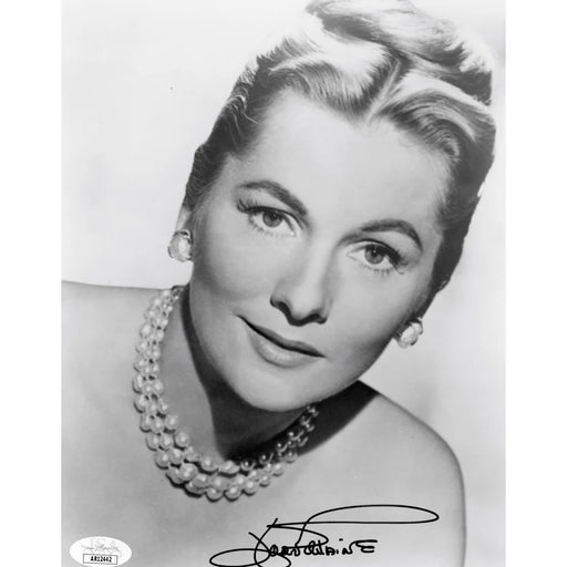 Joan Fontaine Autographed 8x10 Photo JSA COA Actress Signed