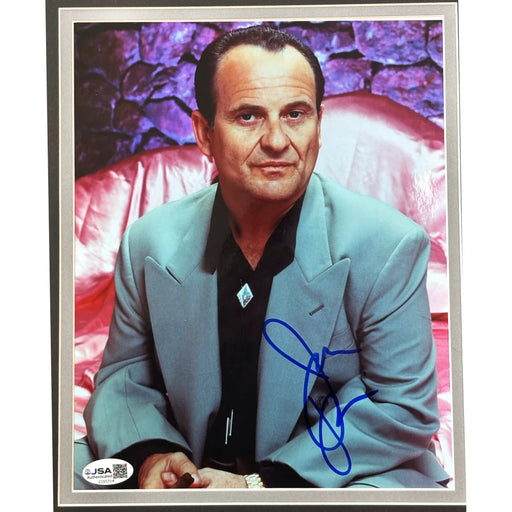 Joe Pesci Casino Movie Autographed 8x10 Photo Framed JSA Tangiers Signed Mafia