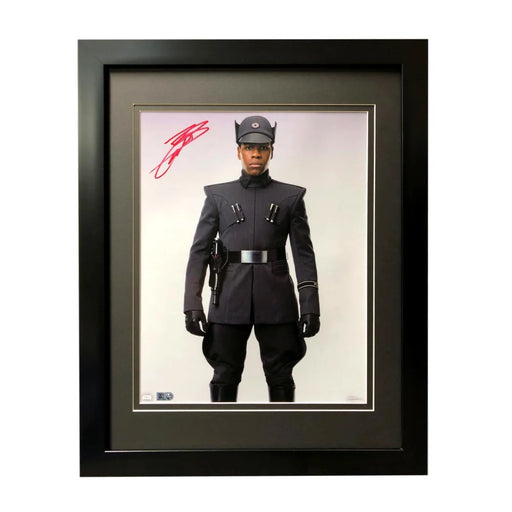 John Boyega Signed Star Wars 11x14 Photo Framed Finn Topps COA Autograph Portrait