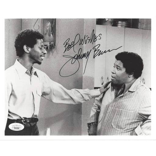 Johnny Brown Signed 8x10 Photo JSA COA Autograph Laugh-In